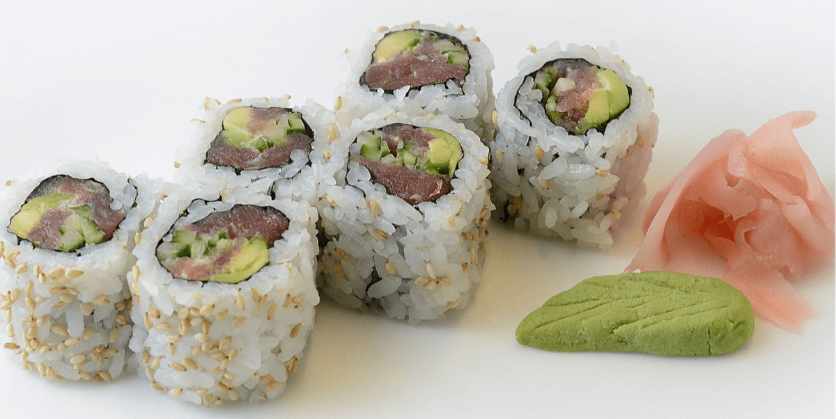 California rolls Tuna